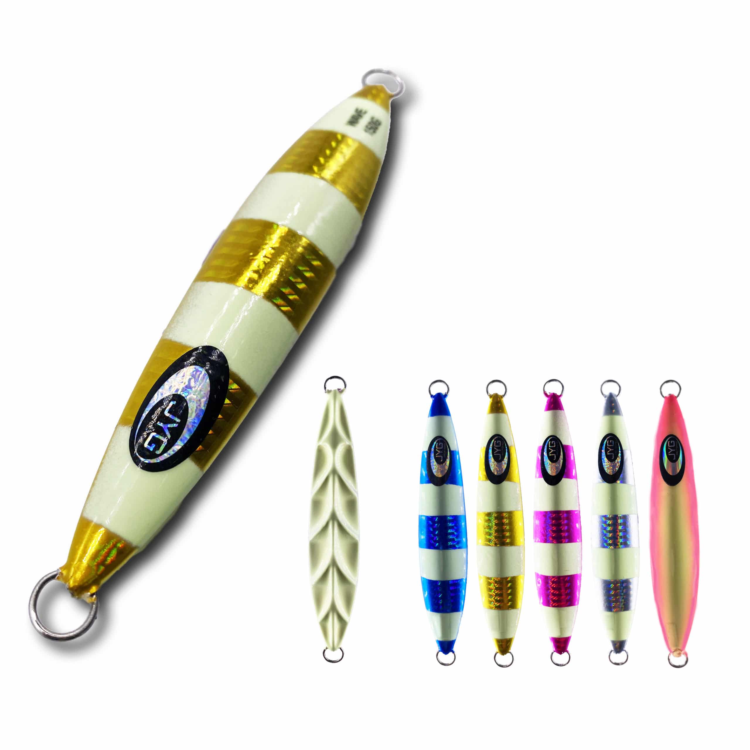 JYG Pro Wave Slow Pitch Jigs - Premium Saltwater Fishing Lures for Bass, Snapper & Grouper - Ideal for Deep Sea Fishing & Offshore Angling Adventures