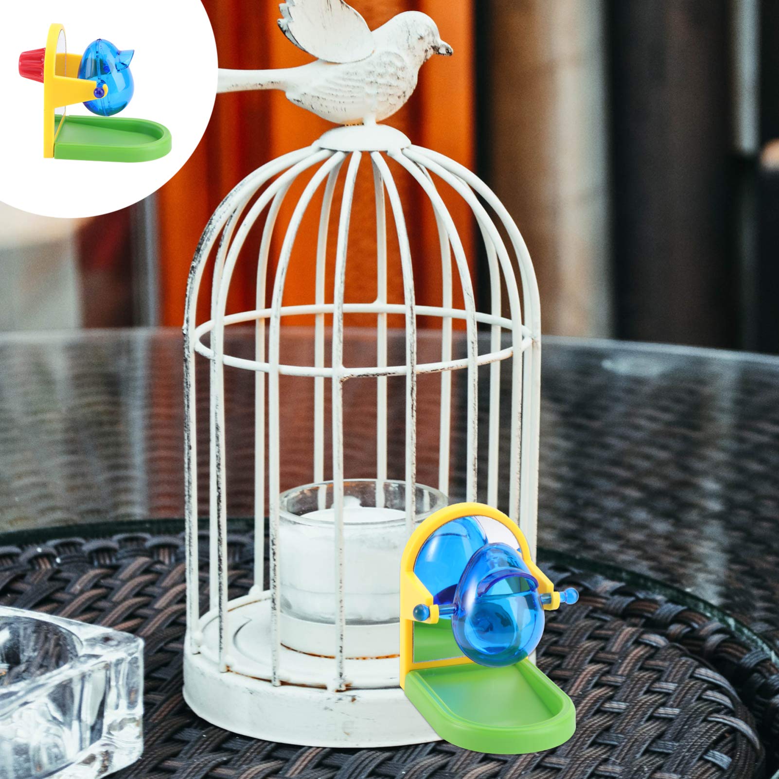 Balacoo Parrot Foraging Toys - Treat Dispensing Feeder & Hanging Puzzle Toy for Intelligence Growth - Fun Cage Enrichment for Parakeets, Cockatiels & Macaws - Perfect for Mental Stimulation & Playtime