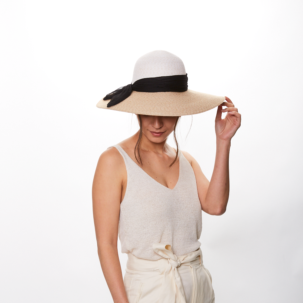 Toyo Packable Sun Hat for Women - Lightweight Travel Beach Hat with UPF 50+ Sun Protection - Foldable Wide Brim Hat for Outdoor, Vacation, and Summer Activities