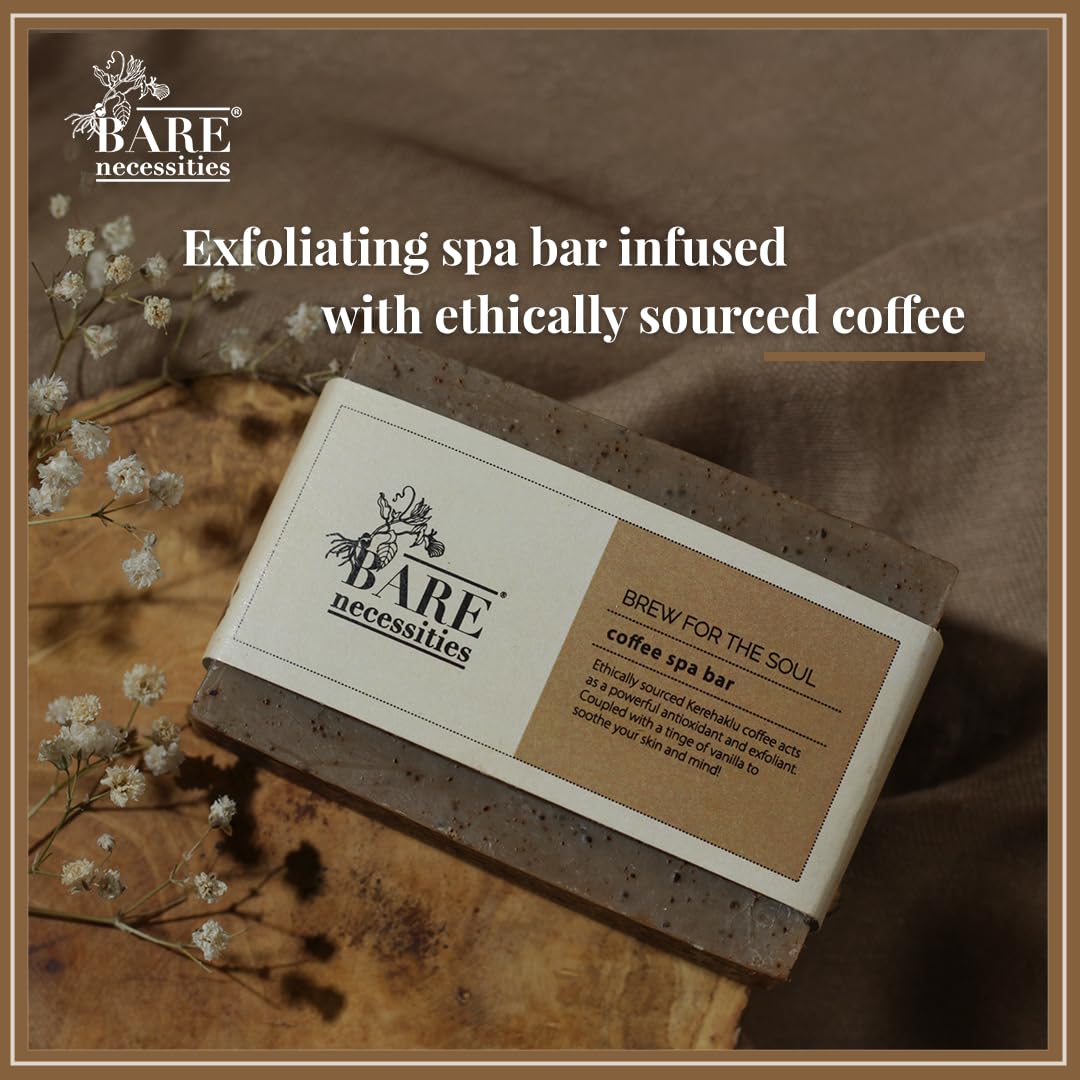 Caffeine Body Soap Bar for Men - Exfoliating, Moisturizing & Tan Removal | Handmade Natural Coffee Soap | Premium Men's Body Wash (75g) - Perfect for Shower, Gym & Travel