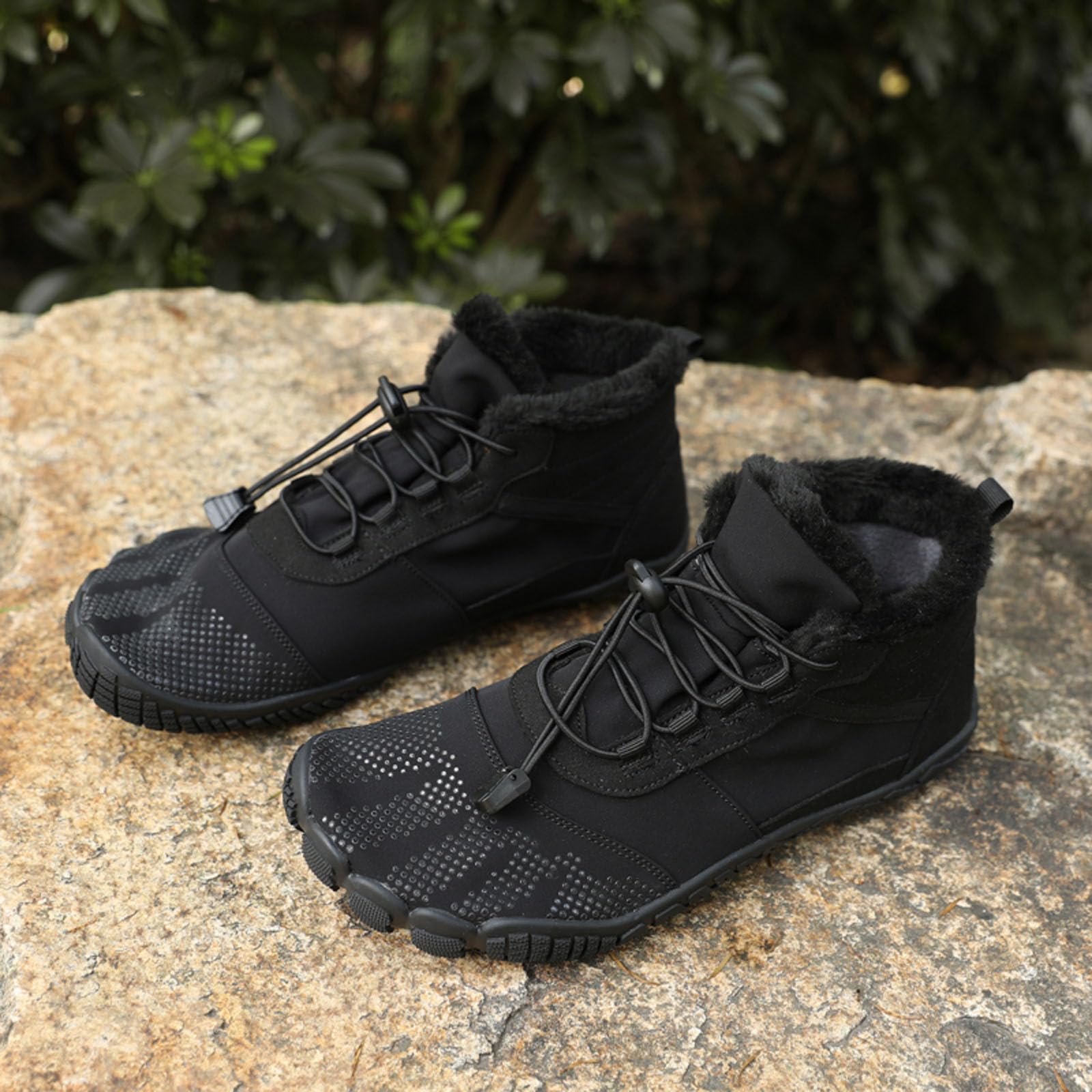 SECHRITE Barefoot Minimalist Shoes for Men & Women - Zero Drop Sole Winter Boots with Wide Toe Box - Trail Running Sneakers for Hiking, Gym & Outdoor Activities