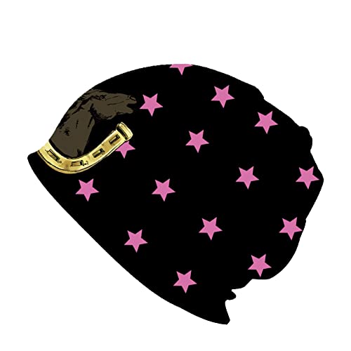 Johnny Joestar Hat from JoJo's Bizarre Adventure SBR - Joe Kid Beanie Cap for Cosplay & Anime Fans - Perfect for Halloween, Comic Con & Anime Events