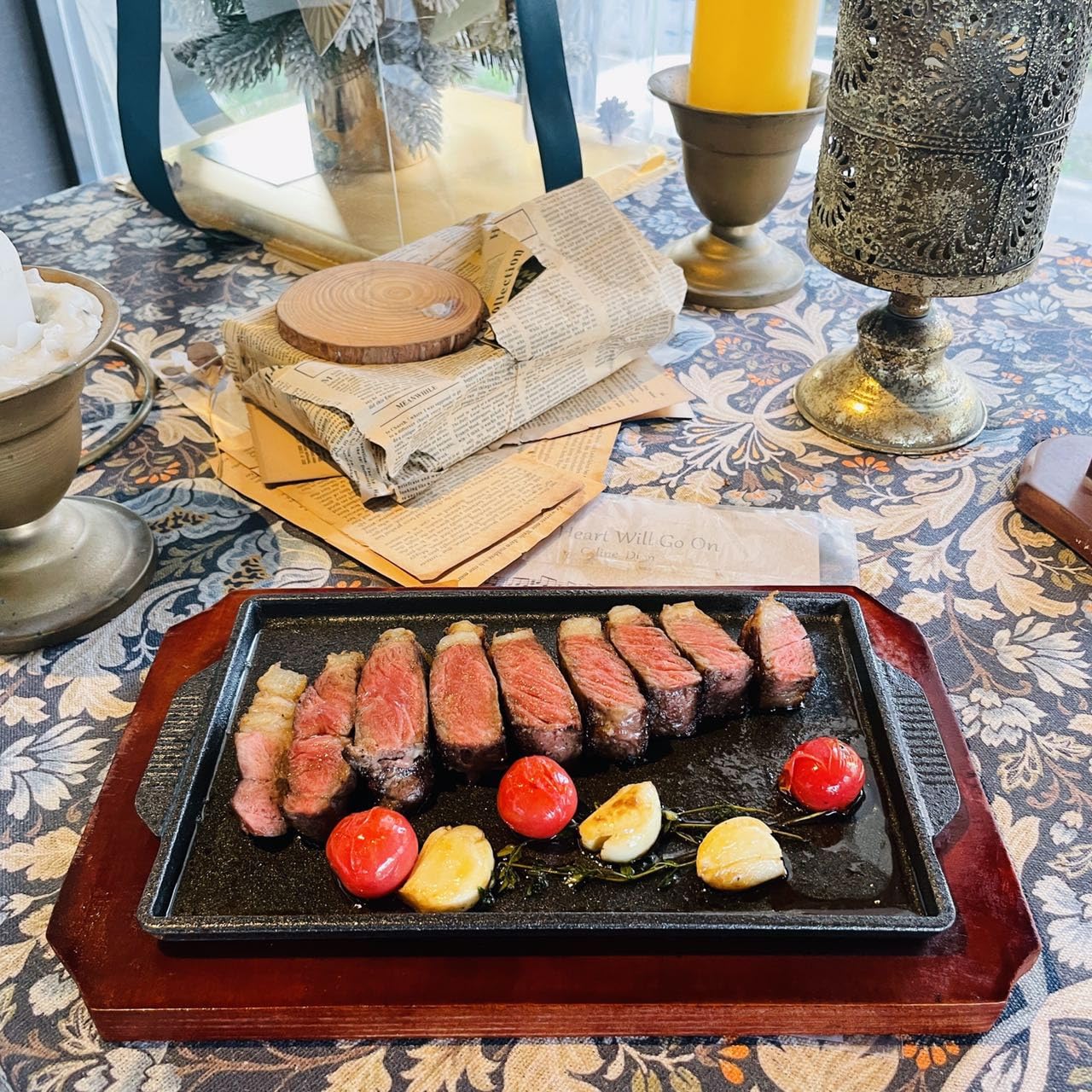 Cast Iron Steak Plate & Grill Pan - 8.3