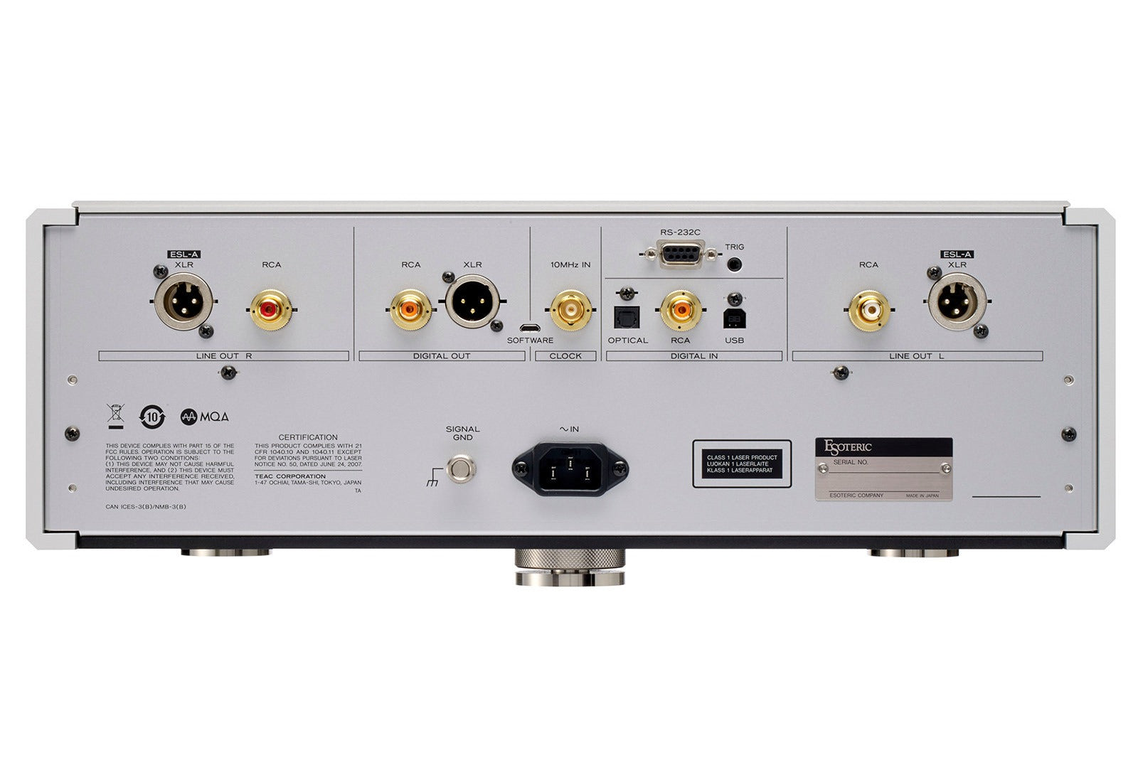 Esoteric K-01XD SE K Series VRDS ATLAS SACD Transport Mechanism with Master Sound Discrete DAC - High-End Audio for Audiophiles & Home Theater Systems