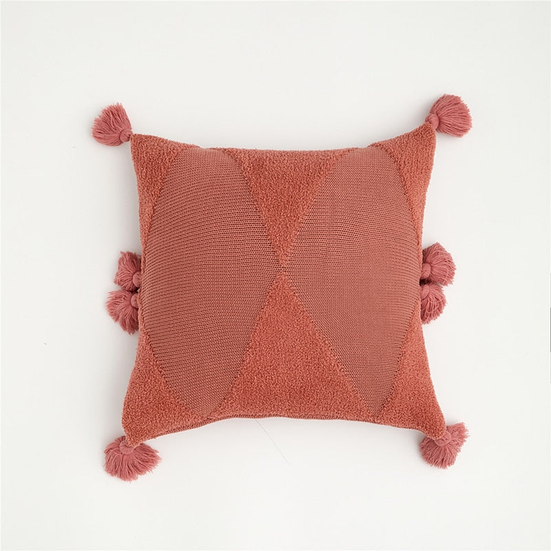Vibrant Decorative Cushion Pillow Cover - Soft & Stylish Home Decor for Sofa, Bed, Chair - Perfect for Living Room, Bedroom, Office