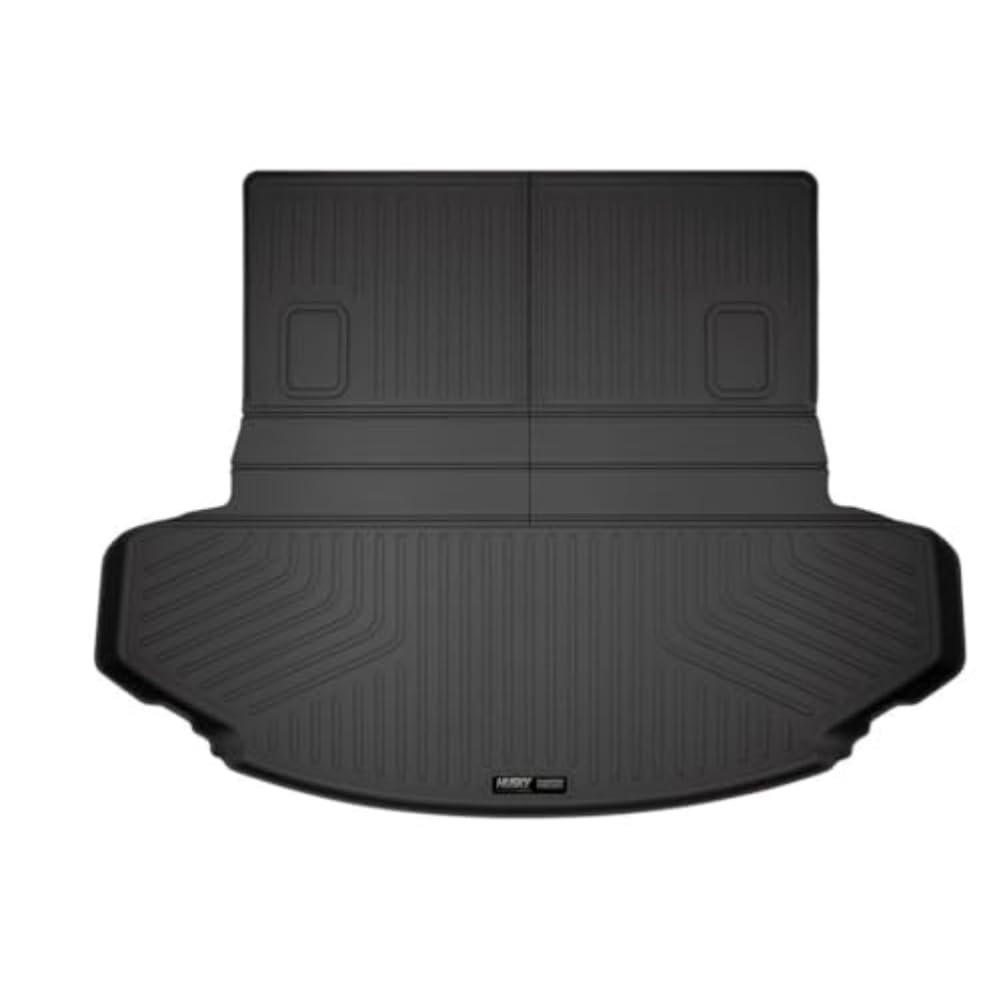 Husky Liners Weatherbeater Cargo Liner for 2016-2023 Mazda CX-9 | 1-Piece Black Trunk Mat | Heavy Duty Protection | Perfect for Road Trips, Camping & Family Use - Model 25611