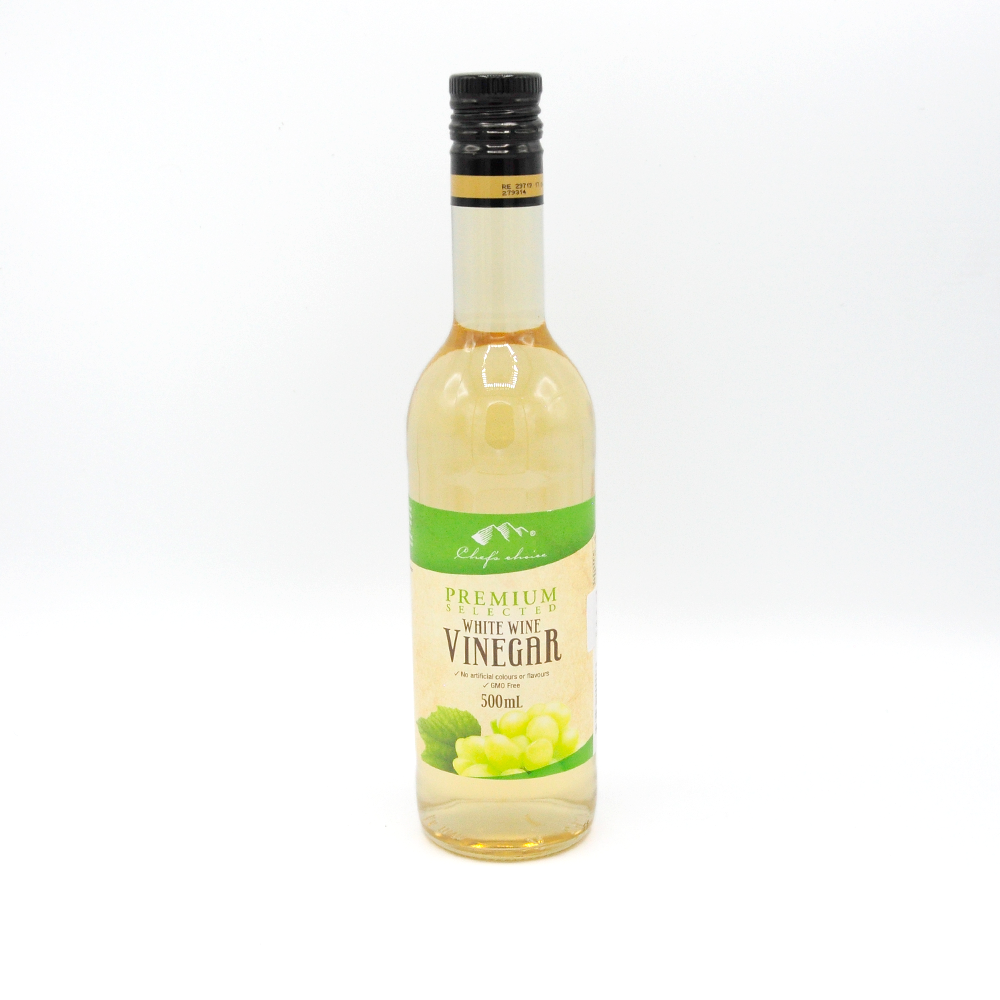 Premium French White Wine Vinegar 500ml - Ideal for Salads, Marinades & Gourmet Cooking