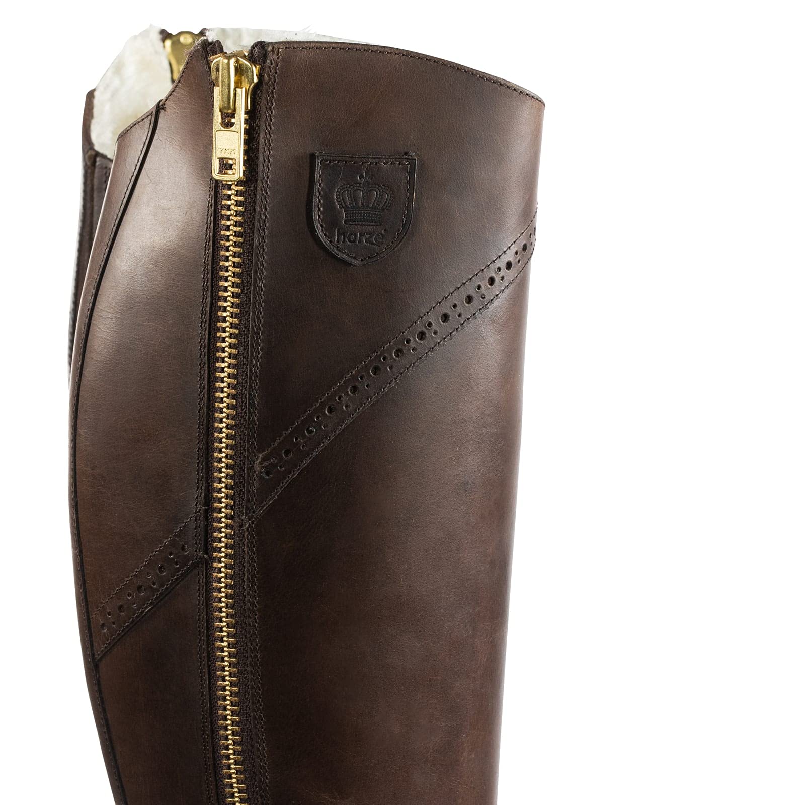 HORZE Aspen Women's Winter Tall Riding Boots - Waterproof, Insulated Equestrian Boots for Horseback Riding & Outdoor Activities