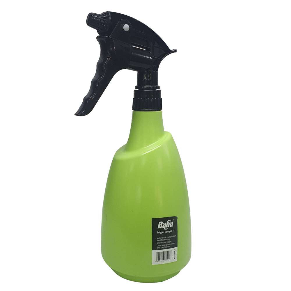 Baba Sprayer 1L - High Capacity Handheld Pressure Sprayer for Gardening, Cleaning & Pest Control | Perfect for Lawn Care, Plant Misting & Disinfecting Surfaces