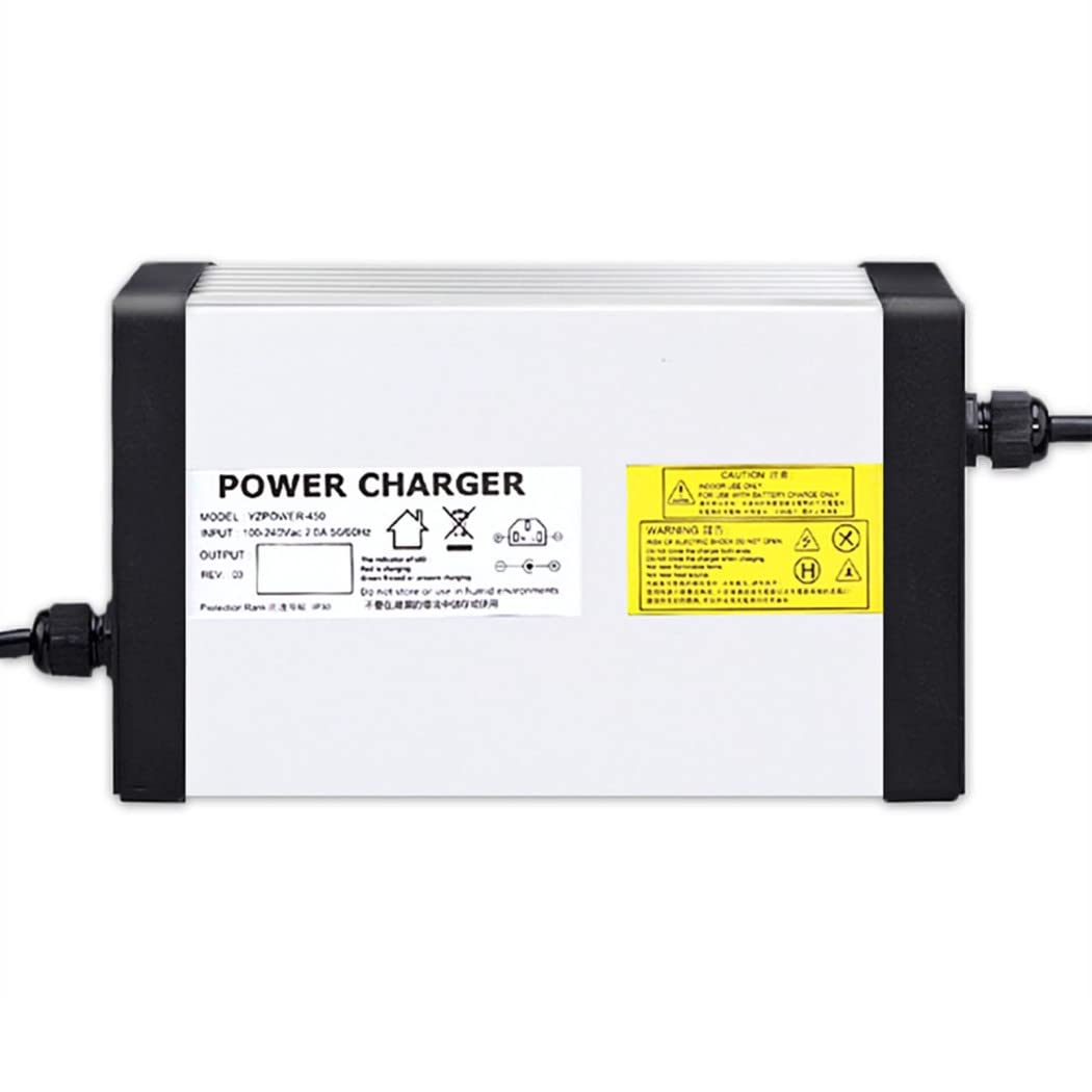 42V 18A Smart Fast Charger for 36V Lithium Batteries - Golf Cart & Automotive Car Battery Charger | Quick Charge & Overload Protection | Perfect for Golf Carts, Electric Vehicles & Power Tools