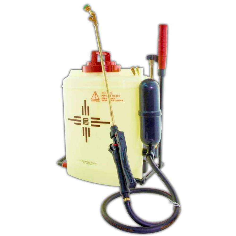 Crossmark 16L Plastic Knapsack Sprayer - Heavy Duty Garden Sprayer for Weed Control, Pest Spraying & Lawn Care