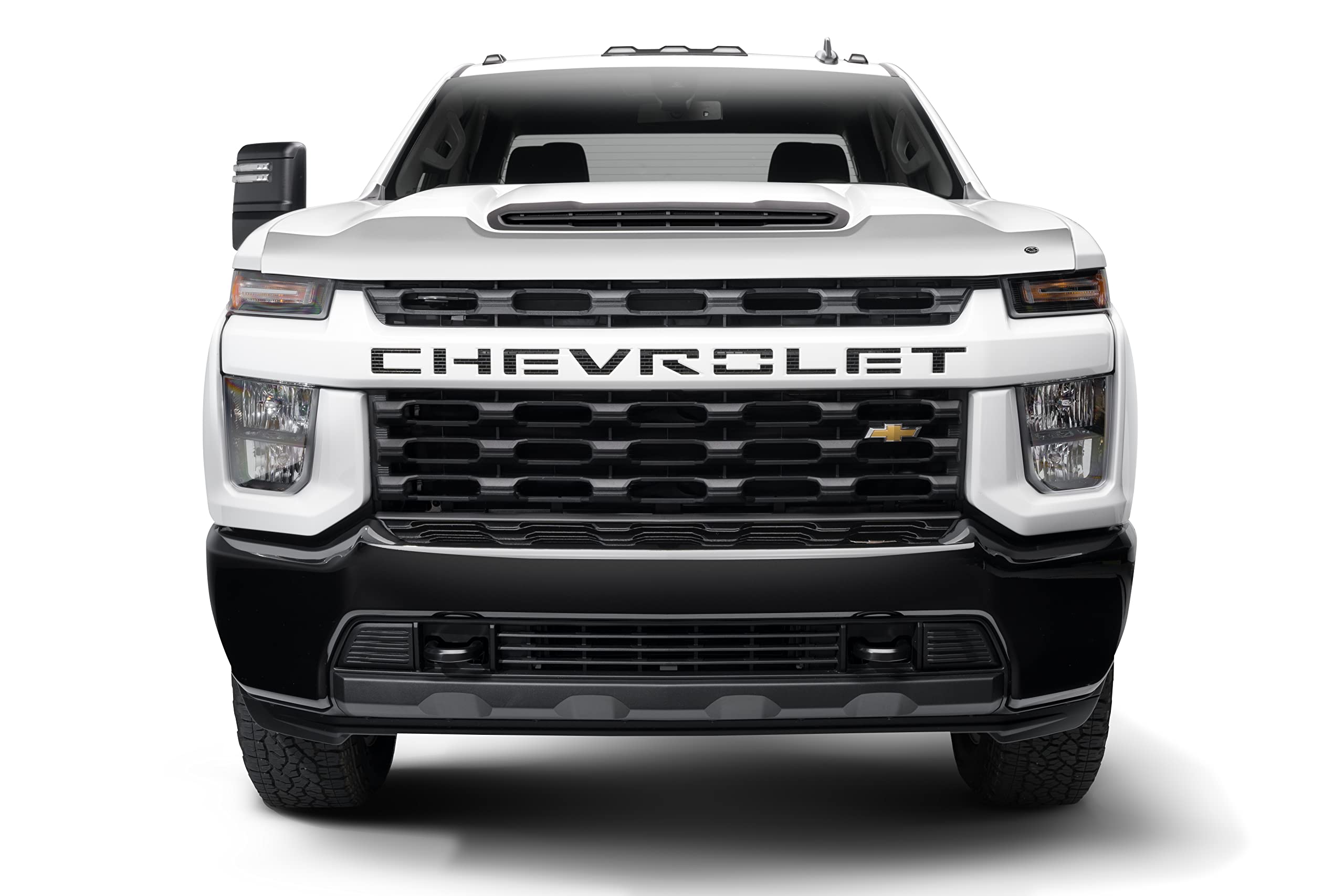 AVS Aeroskin Hood Protector for 2020-2025 Ford Explorer - Low Profile Bug Shield & Wind Deflector (Chrome, 1-Piece) | Durable Car Protection for Highway Driving & Off-Road Adventures