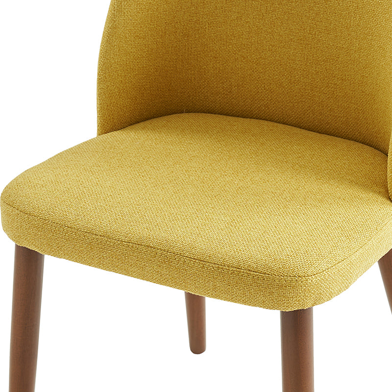 Mid Century Modern Upholstered Dining Chairs - Diana Collection | Stylish Upholstered Side Chairs for Kitchen, Dining Room & Office | Comfortable & Elegant Seating Solution