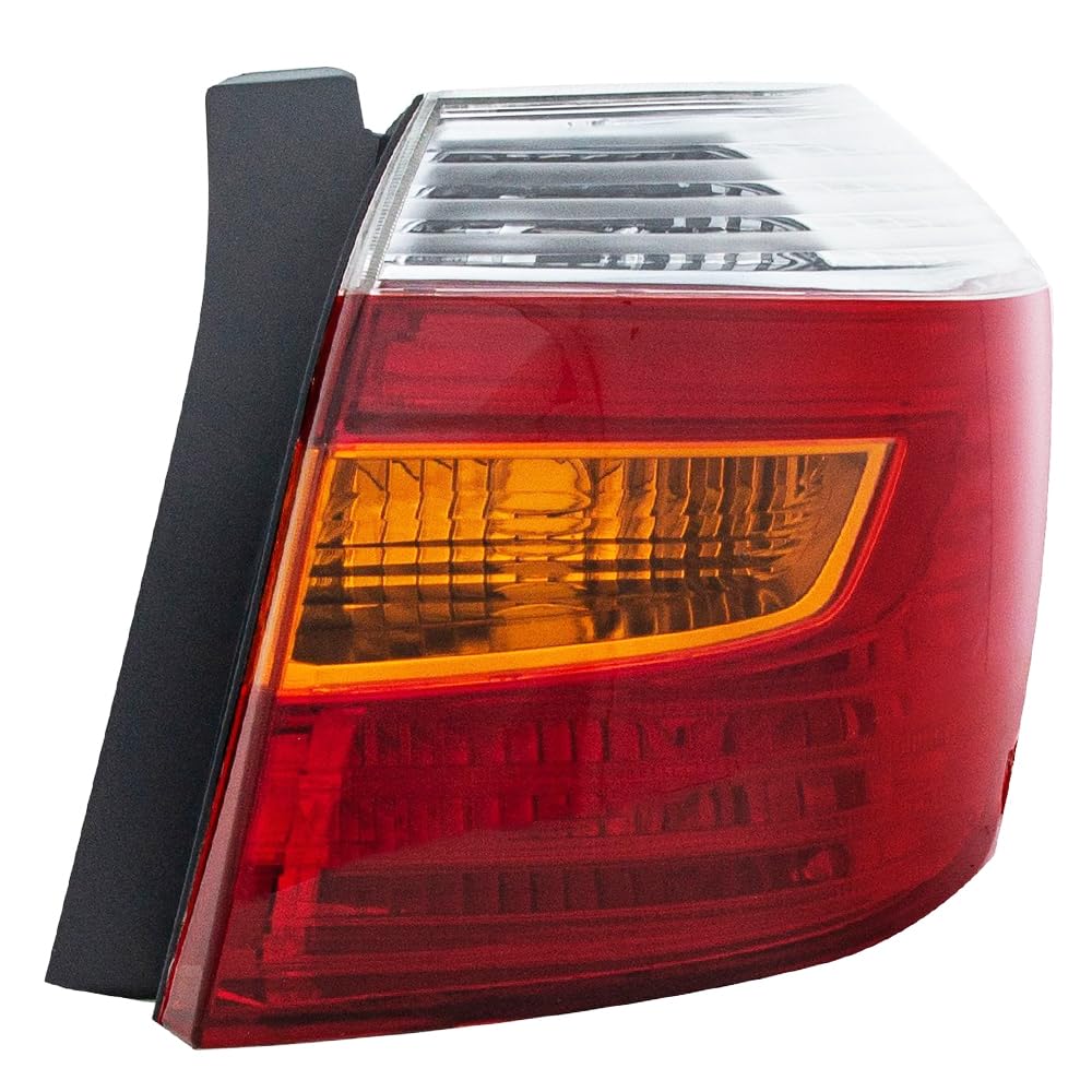 OE Style Halogen Tail Lights Assembly Replacement for 2008-2010 TOYOTA HIGHLANDER Sport - Pair (TO2800174 TO2801174 8156148170 8155148170) - Durable LED Lights for Night Driving & Enhanced Visibility