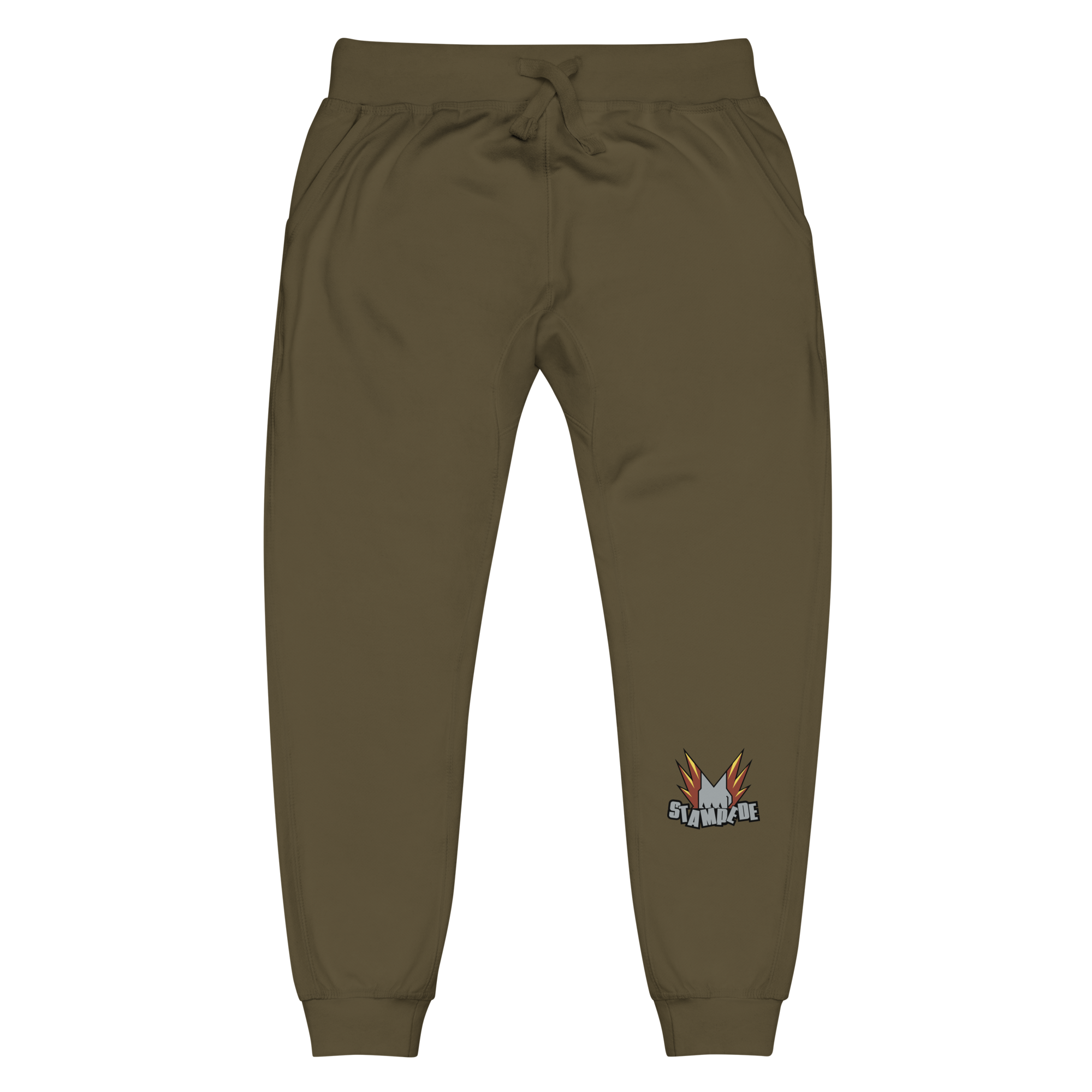Zoo Jitsu Fighters Stampede Unisex Fleece Sweatpants - Cozy Lounge Pants for Men & Women - Perfect for Yoga, Gym, and Casual Wear