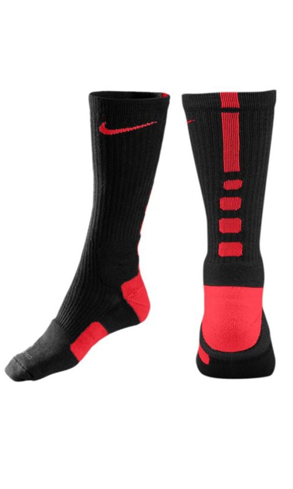 Nike Unisex Adult Elite Basketball Crew Socks - High Performance Cushioned Basketball Socks for Men & Women - Perfect for Training, Games & Sports Activities