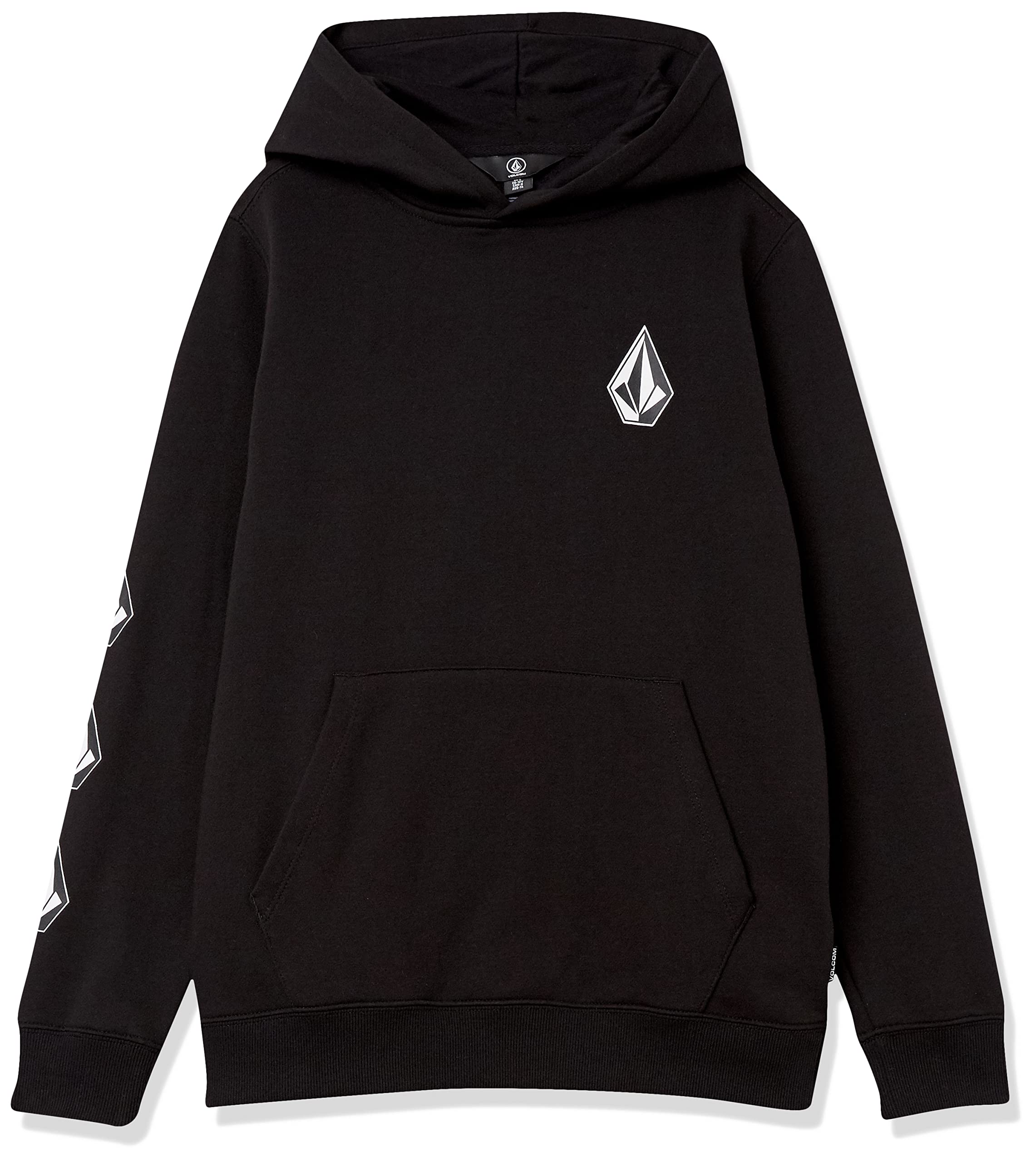 Volcom Boys' Iconic Stone Pullover Hooded Fleece Sweatshirt - Warm & Cozy Fleece Jacket for Big & Little Boys (Sizes 4-18) - Perfect for School, Outdoor Play & Winter Activities