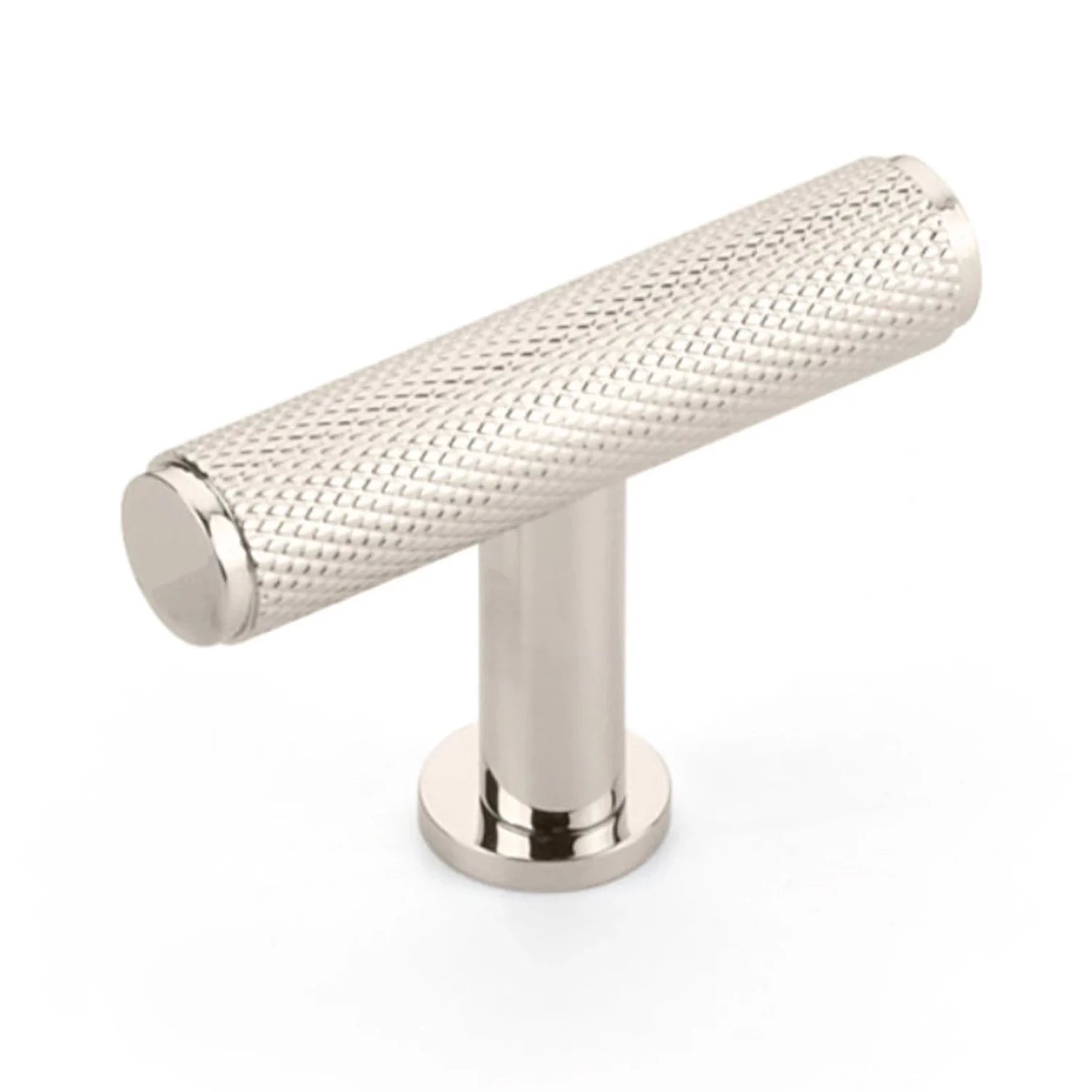 Vintage Polished Nickel Knurled Drawer Pulls & Cabinet Knobs - 3