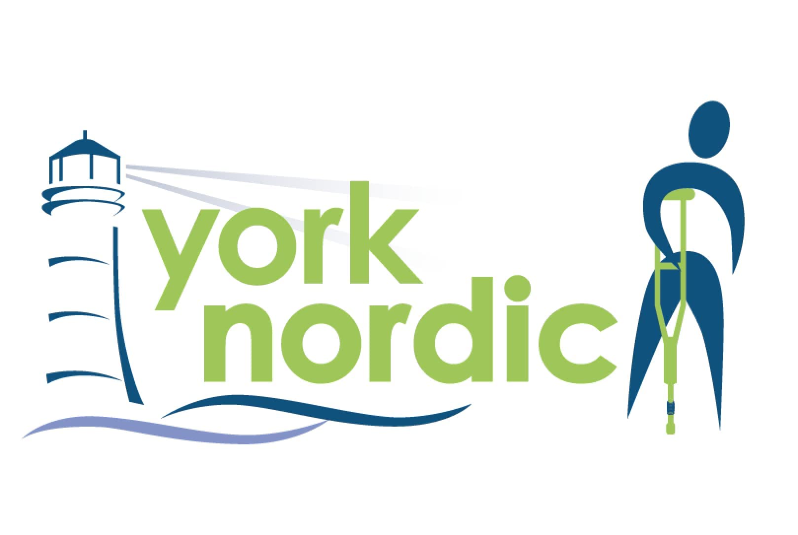 York Nordic - Adjustable Spring Cushion Crutches for Adults (4'7