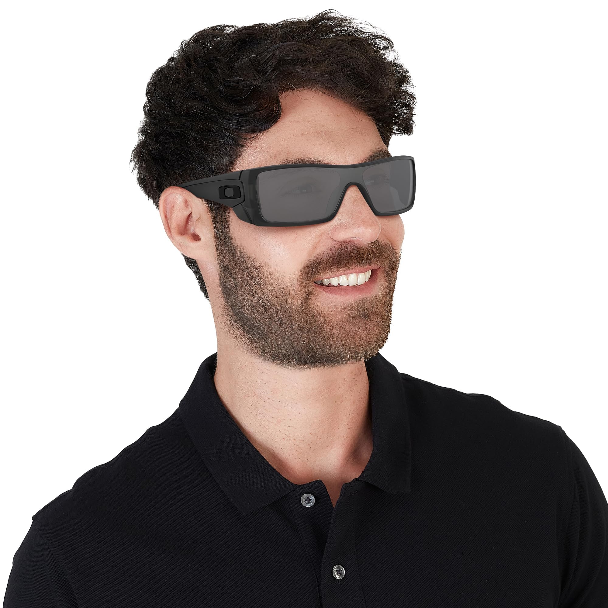 Oakley Men's Oo9101 Batwolf Rectangular Sunglasses - Polarized UV Protection Sports & Driving Shades for Active Lifestyle