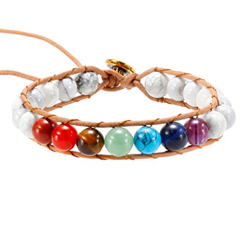 White Howlite Turquoise(7 Chakra)