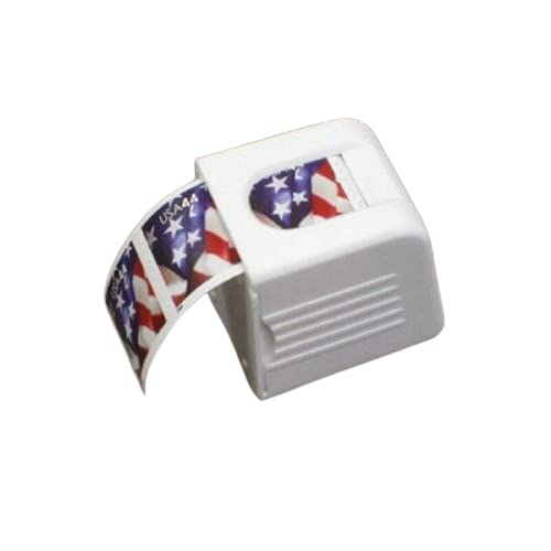 Self-Adhesive Stamp Dispenser Holder for Mailing Letters - Compact Desktop Organizer for Office, Home & School Use - Perfect for Envelopes, Bills & Documents