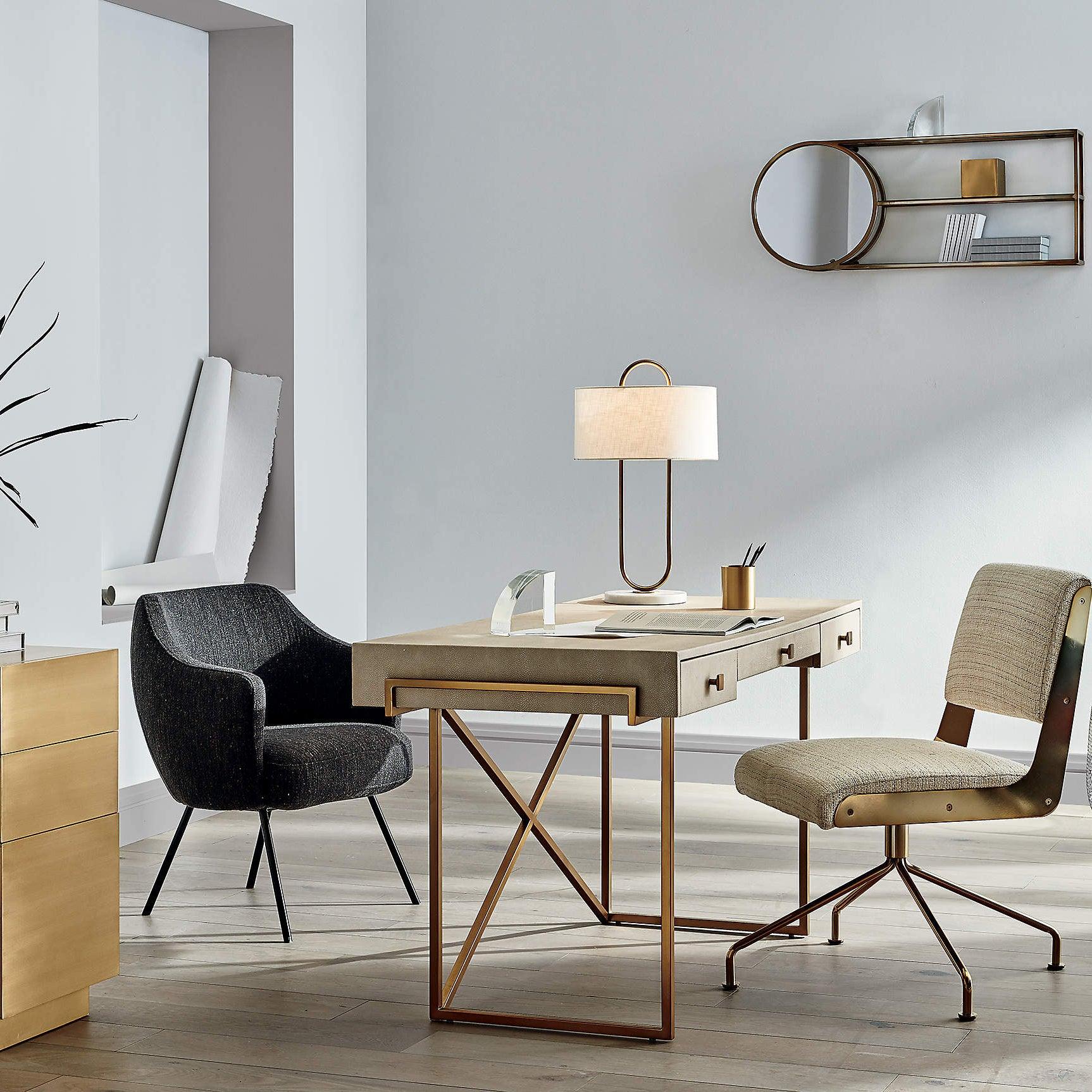 Warner Modern Table Lamp - Stylish LED Nightstand Light for Bedroom, Living Room & Office - Energy Efficient & Adjustable Brightness