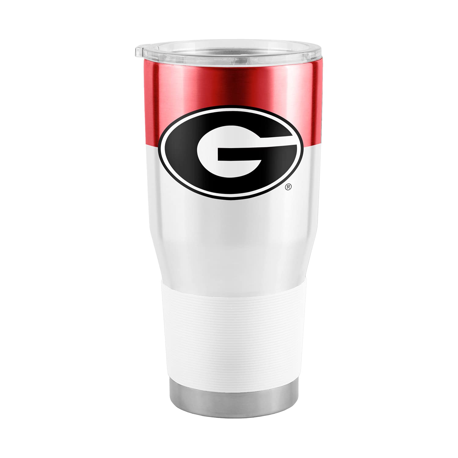 University of Alabama Crimson Tide 20oz Stainless Steel Insulated Tumbler with Glossy Finish - NCAA College Sports Drinkware - Perfect for Game Day, Tailgating & Office Use - Red (1 Count)
