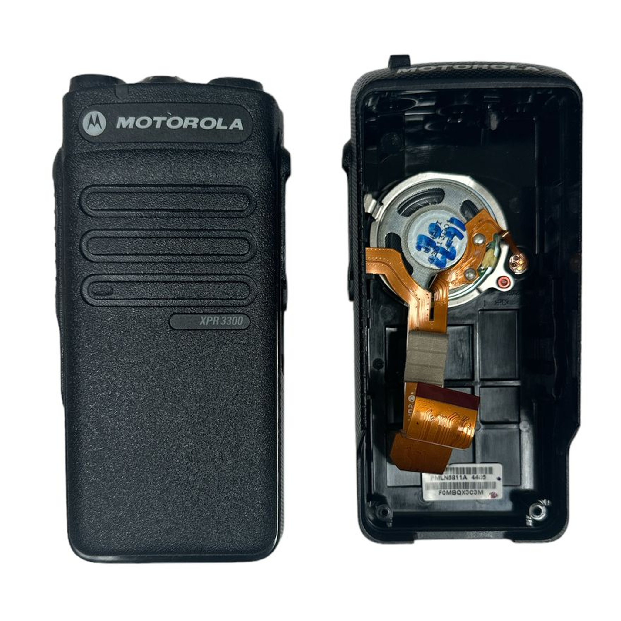 Motorola PMLN5811A Front Cover Housing Replacement Kit for XPR3300e Two-Way Radio - Durable Protective Case with Easy Installation for Motorola XPR3300e (PMLN5811) - Ideal for Field Technicians, Security Personnel & Outdoor Workers