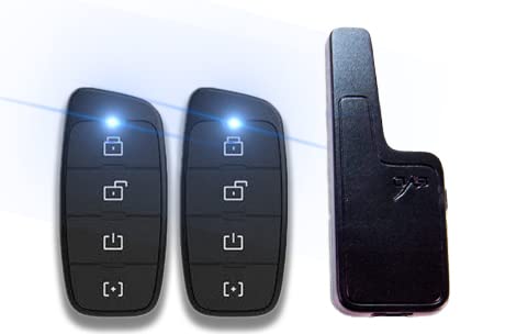 MPC 4-Button Remote Car Starter for 2011-2013 Lincoln MKX | Extended Range up to 3000 ft | Includes 2 Remotes & T-Harness | Preloaded Firmware | US Tech Support | Perfect for Cold Weather & Secure Remote Start