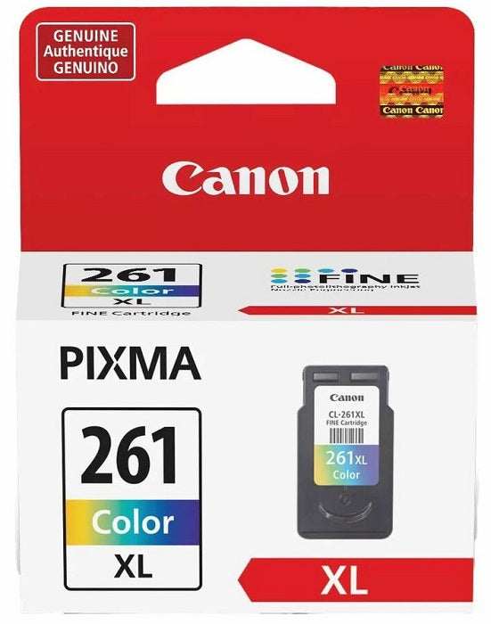 Canon CL-261XL High Yield Ink Cartridge - Original Color Inkjet Replacement for Canon Printers | Perfect for Home, Office & Photo Printing