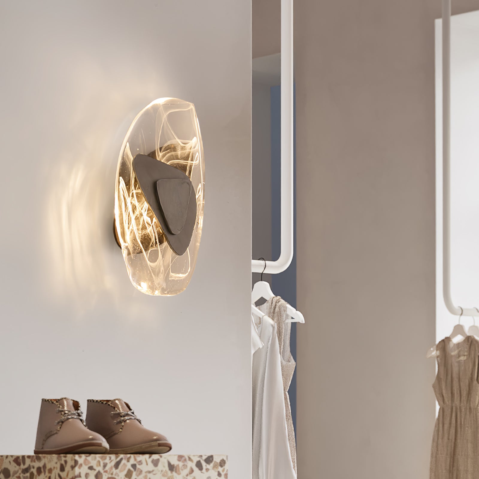 DC1725 Modern Wall Lamp - Sleek LED Sconce Light Fixture for Bedroom, Living Room & Hallway - Energy Efficient Indoor Lighting Solution