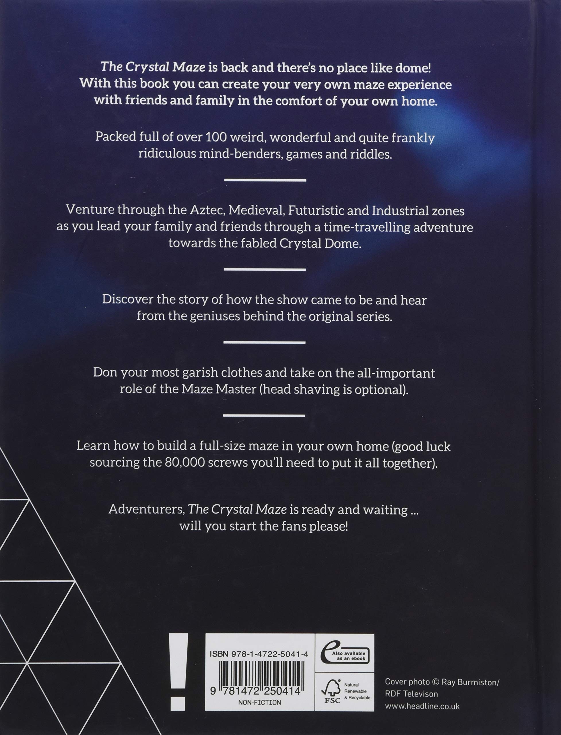 The Crystal Maze Challenge Board Game - Fun Family Game Night Activity for Kids & Adults - Perfect for Parties, Team Building & Indoor Entertainment