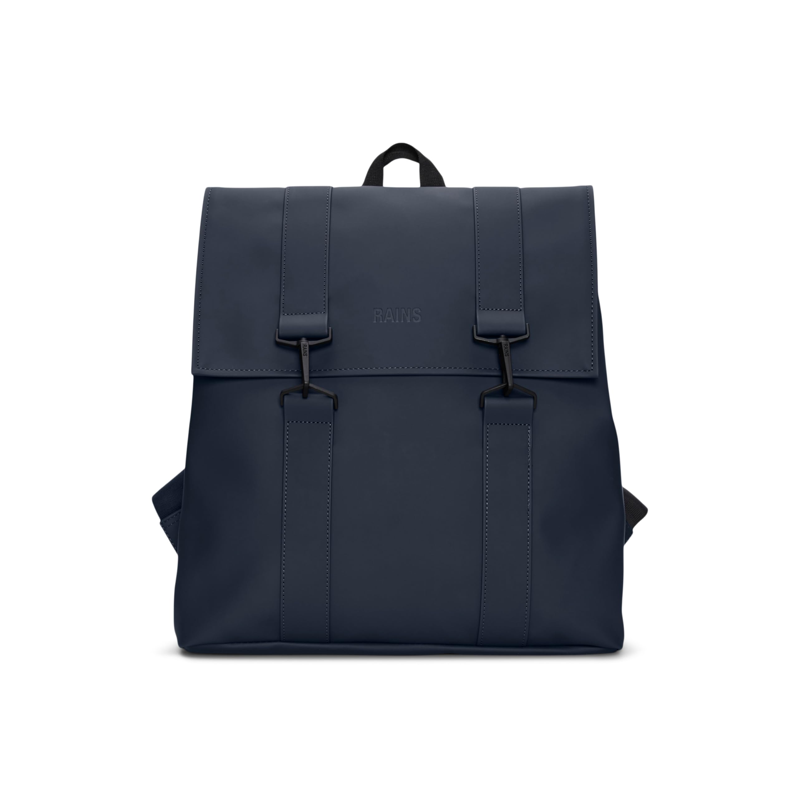 RAINS Waterproof Messenger Bag & Backpack - Stylish Navy Blue Travel Laptop Bag for Men & Women | Perfect for Commuting, Work, School & Everyday Use