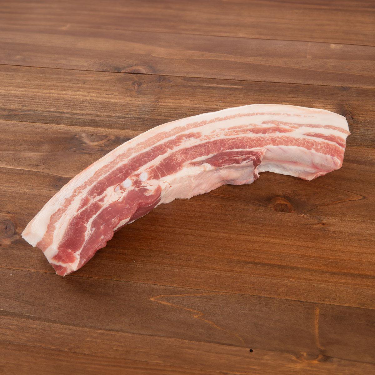 Organic Pork Belly Boneless - Daylesford Organic UK Chilled (200g) | Premium Quality, Antibiotic-Free | Perfect for Roasting, Grilling & Asian Cuisine