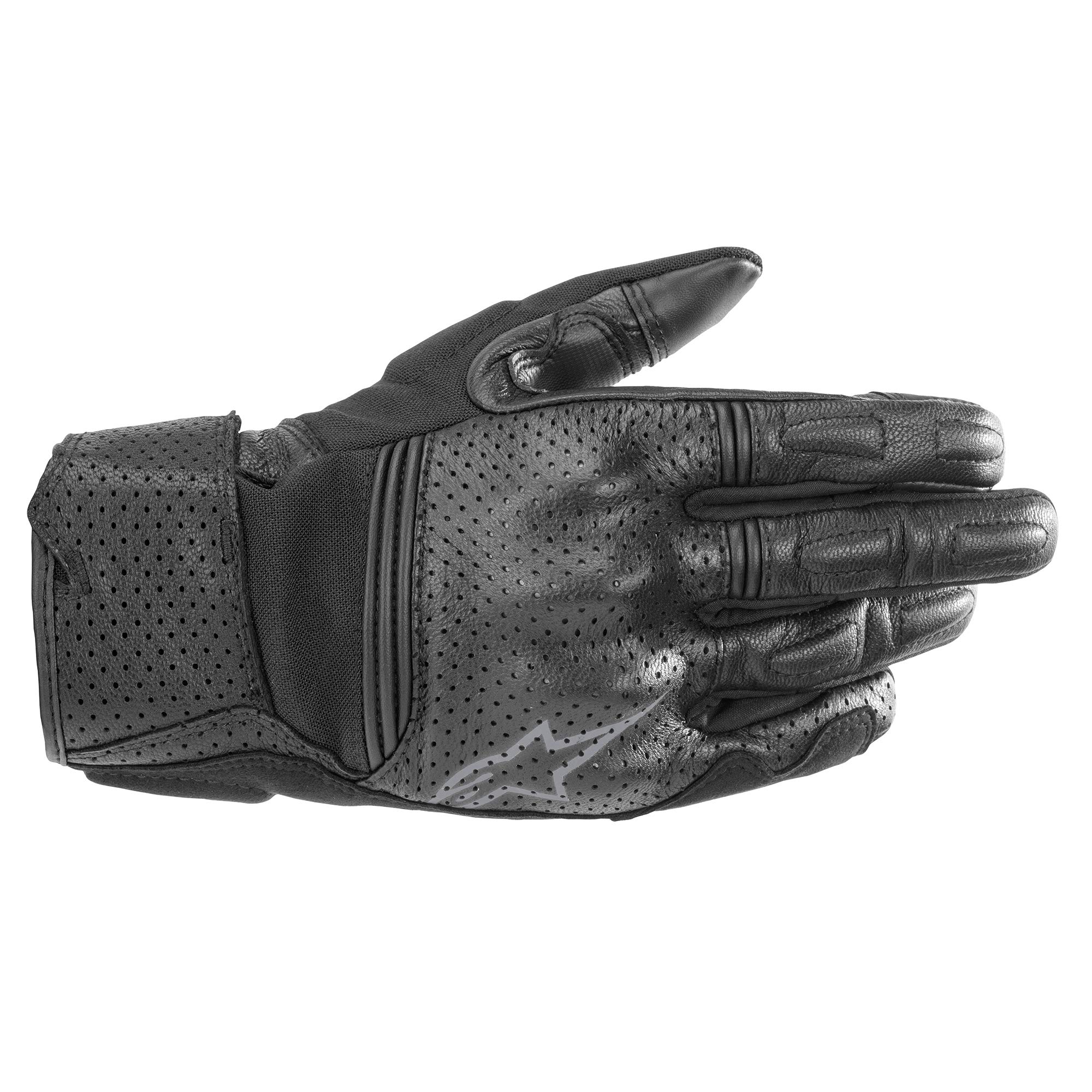 Alpinestars Stella Kalea Women's Leather Motorcycle Gloves - Medium, Black/Black - Perfect for Riding, Racing & Outdoor Adventures