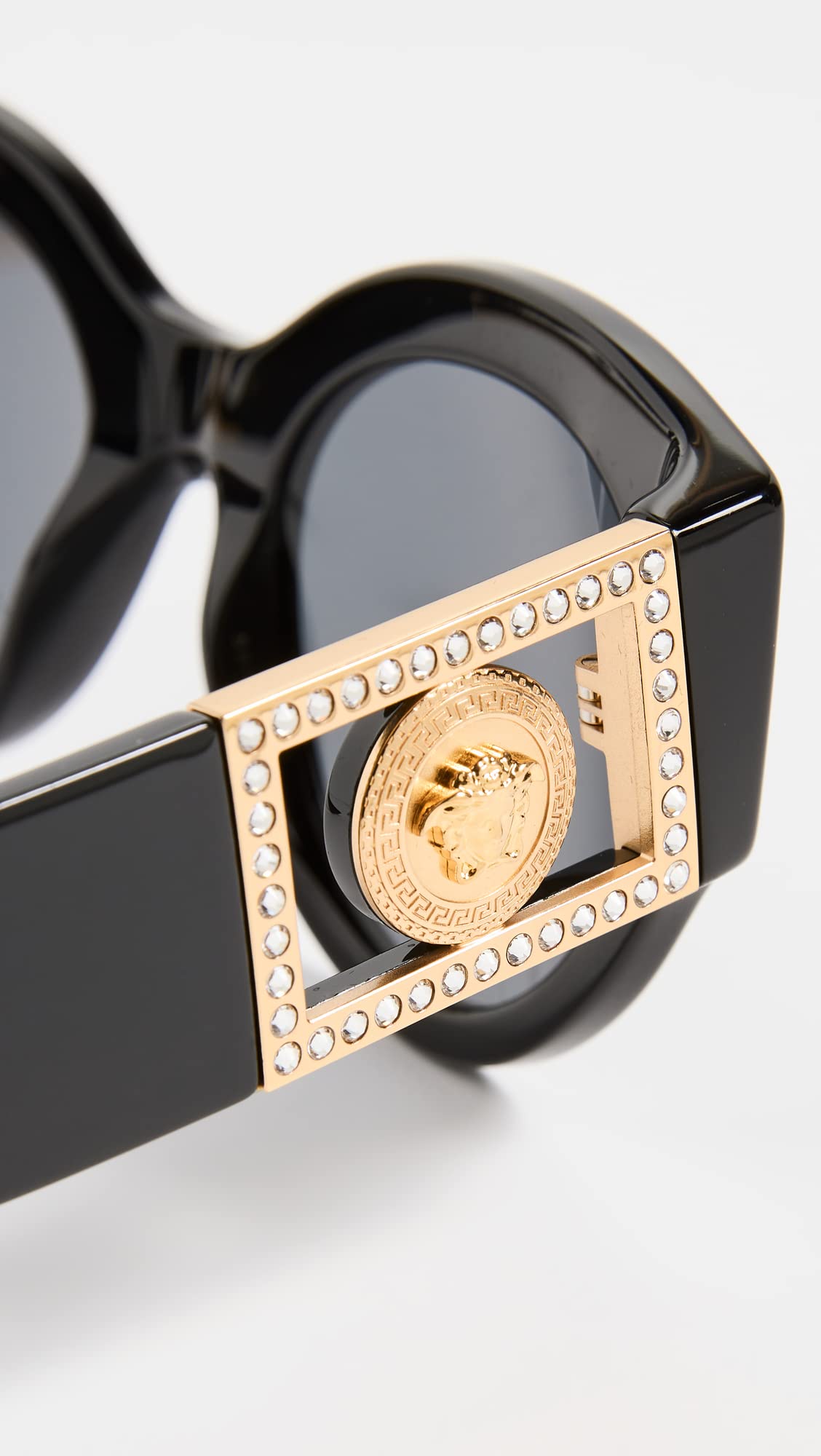 Versace Women's 0VE4438B Designer Sunglasses - UV Protection, Polarized Lenses for Fashion & Outdoor Activities