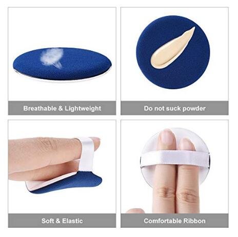 7PCS Wet & Dry Dual-Use Air Cushion Makeup Sponge Set - BB/CC Cream Blender, Foundation Beauty Sponge Puff for Liquid & Powder Cosmetics with Storage Case (Beige) | Perfect for Everyday Makeup, Travel & Professional Makeup Artists
