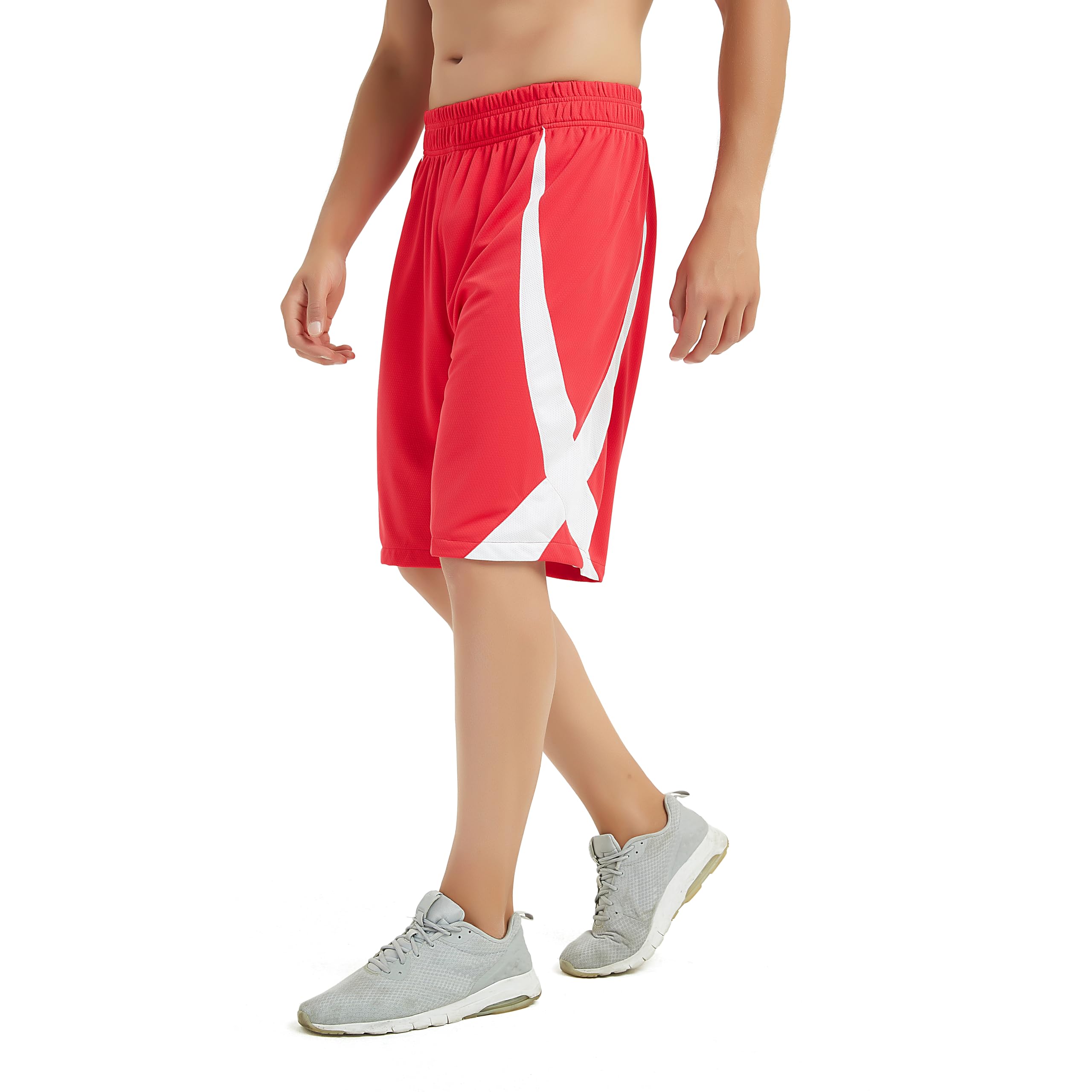 TopTie Men's Lounge Walking Shorts - Comfortable Pajama Active Shorts for Workout, MMA & Flag Football | No Pockets Design | Perfect for Gym, Home Relaxation & Sports Training