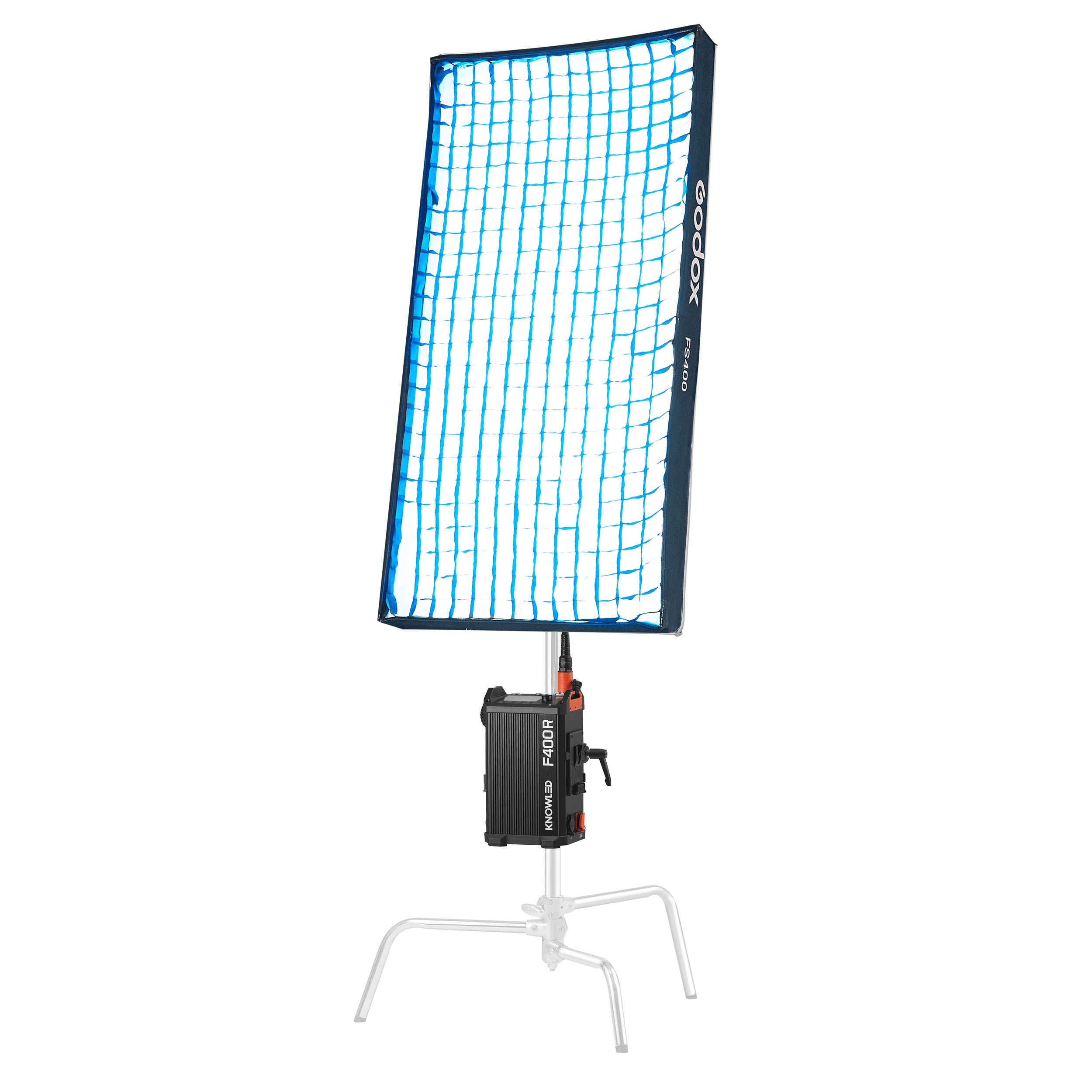 KNOWLED F400R K2 2x4 Feet IP54 Waterproof Flexible RGB LED Panel with Softbox Kit - Professional Cine Lighting for Film, Photography & Video Production (Special Order)