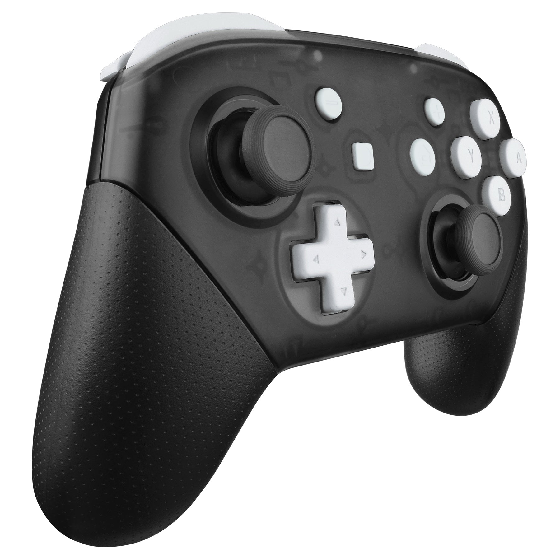 eXtremeRate DIY Replacement Full Set Buttons for Nintendo Switch Pro Controller - White (KRP306) | Customize Your Gaming Experience for Enhanced Performance