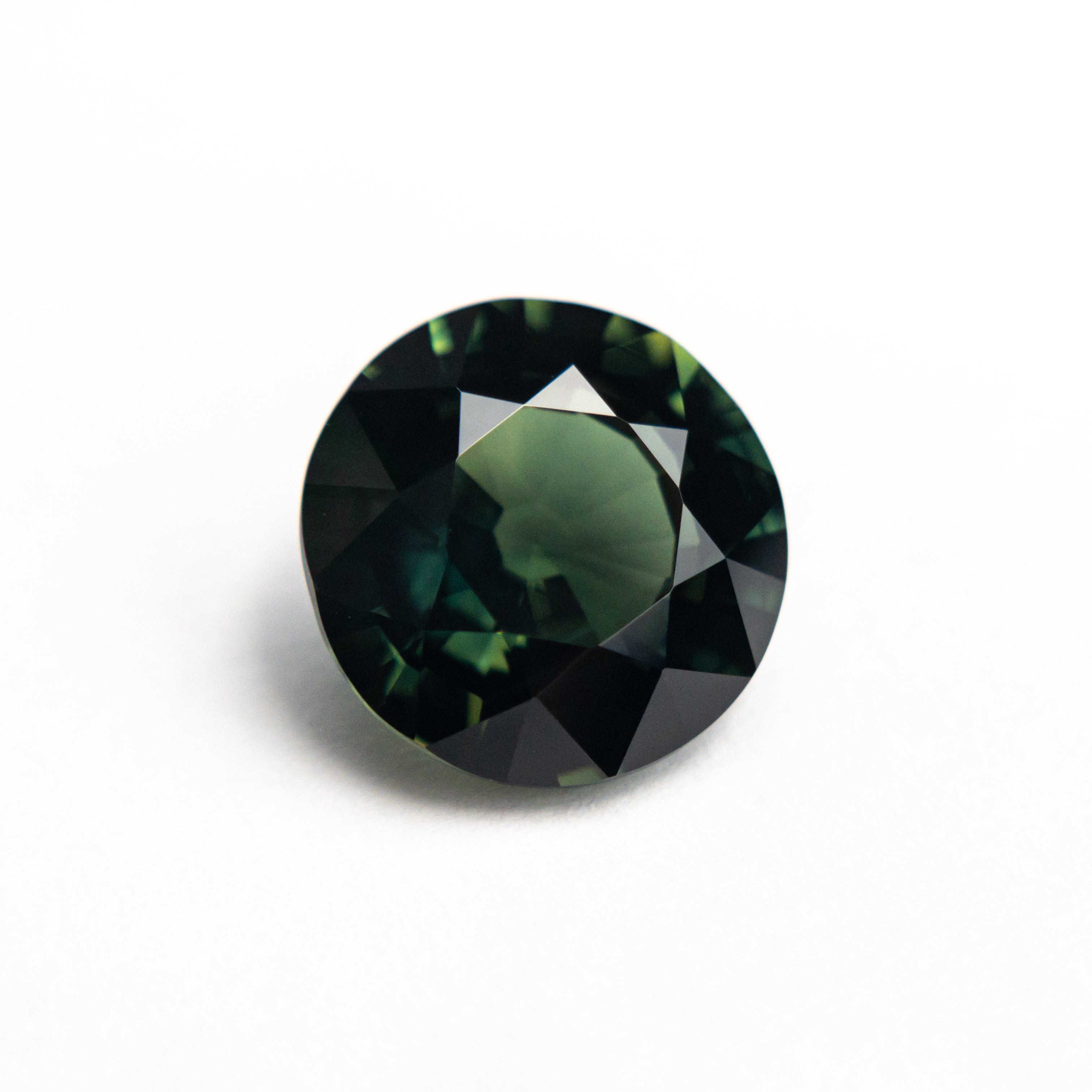 2.53ct Round Brilliant Blue Sapphire Gemstone - 8.54x8.44x4.58mm Natural Loose Stone for Engagement Rings & Jewelry Making (Item#20960) - Perfect for Wedding Bands, Anniversary Gifts & Custom Jewelry Designs