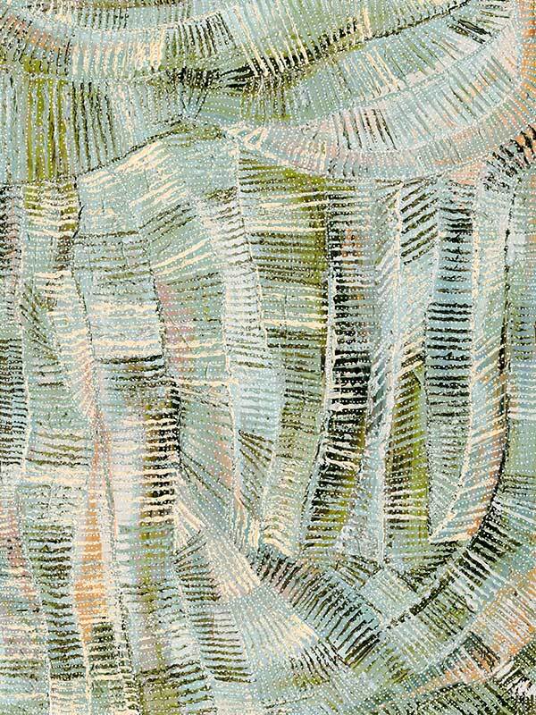 Dhala Bu Nya Green Canvas Art Print - Modern Abstract Wall Decor for Living Room, Bedroom & Office - Perfect for Home Decoration & Gift Giving