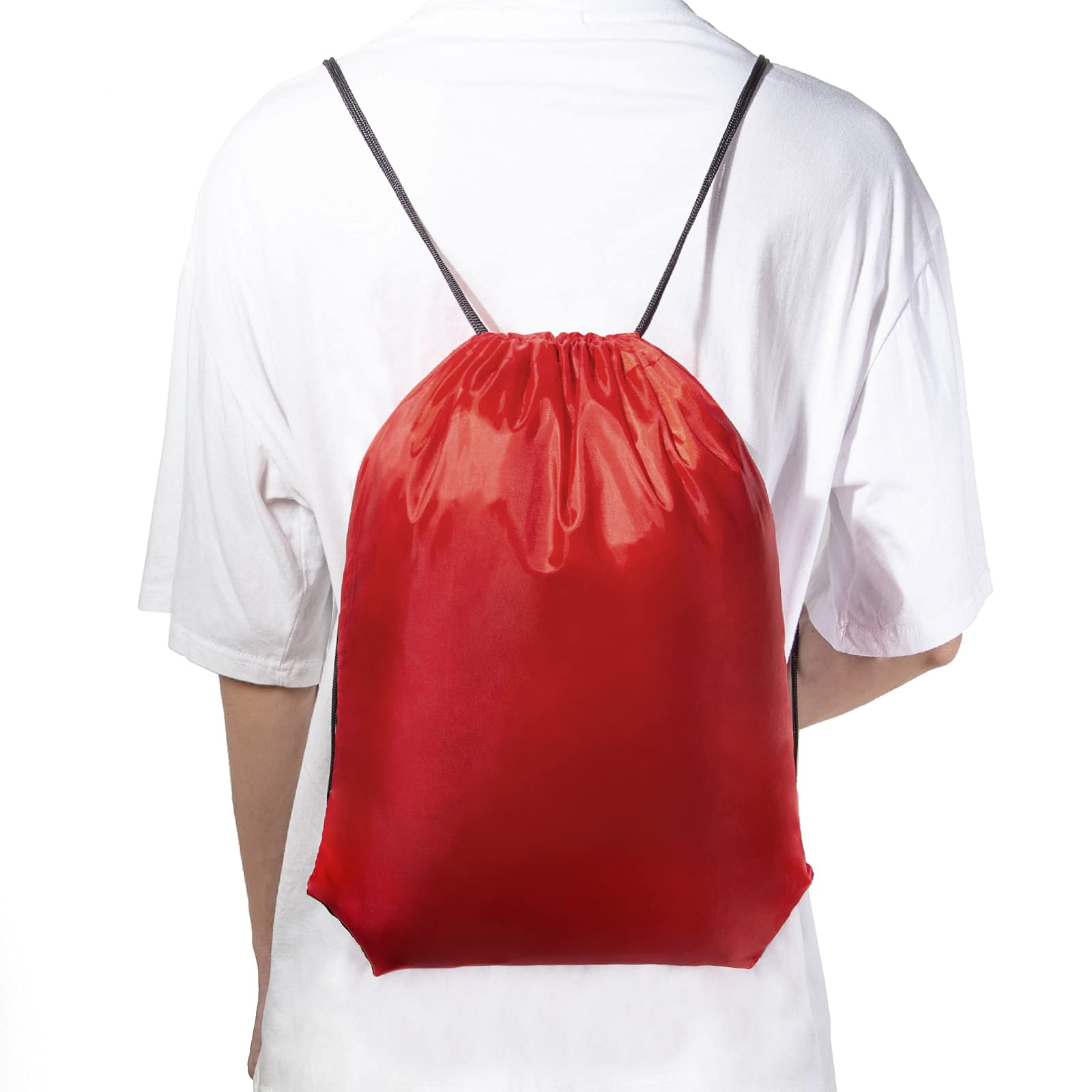 Vorspack 100-Piece Drawstring Backpack Bulk Pack - Lightweight Party Favors, Gym Bags, Sports & Travel Backpacks - Perfect for School Events, Team Sports, Promotions and Outdoor Adventures