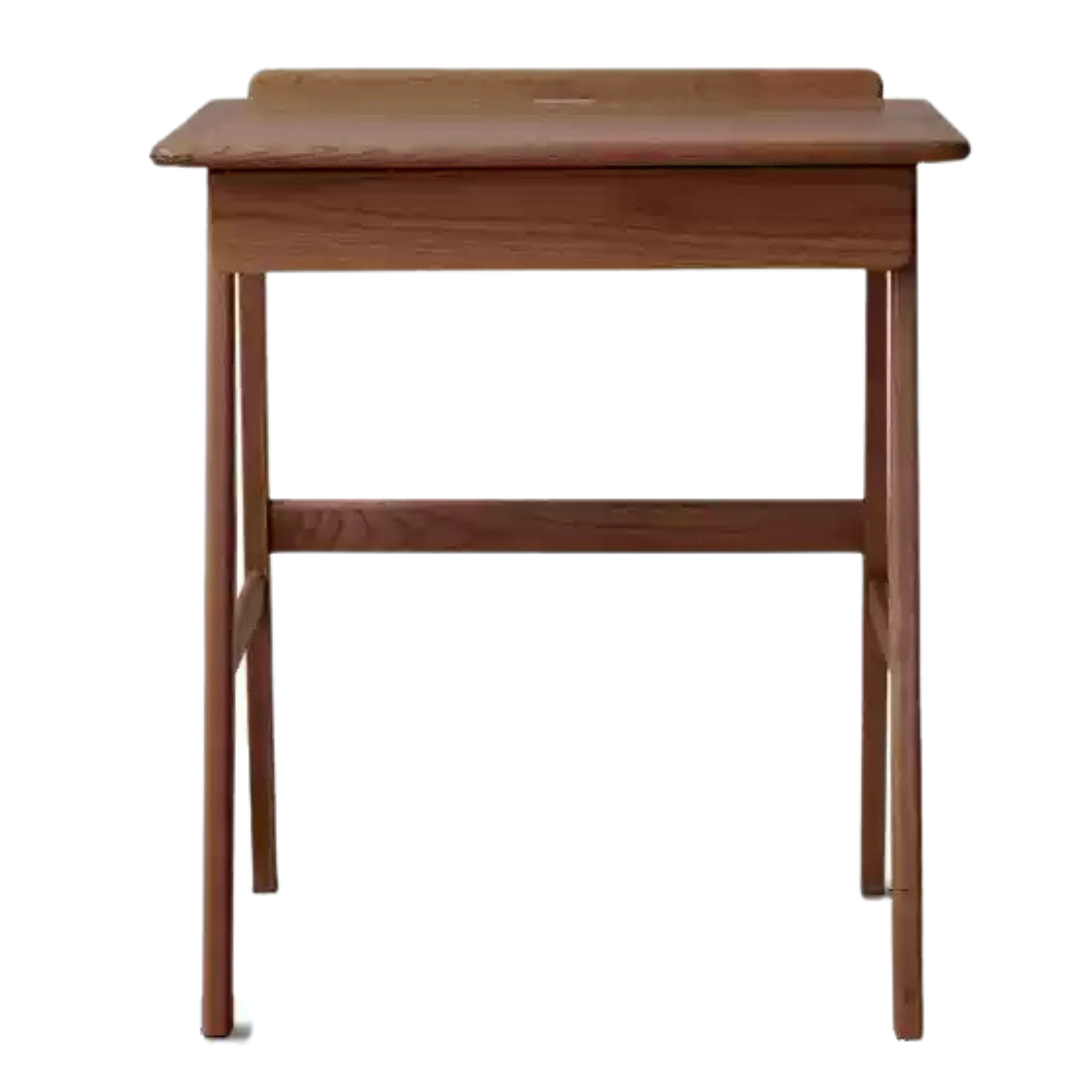 31.4x18.8x30.7 inch / 80x48x78cm / Walnut color / single drawer desk