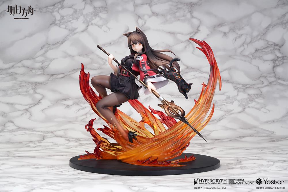 Apex Innovation 1/7 Arknights Skyfire Elite II Ver. Anime Figure - Collectible Scale Statue for Display & Gaming Room Decor