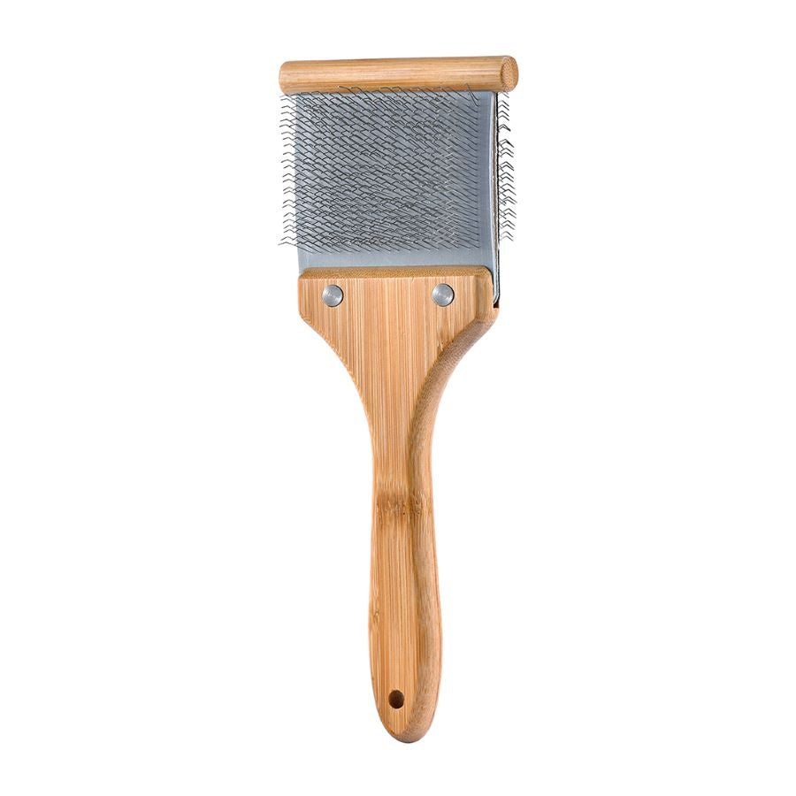 Artero Bella Double Flexible Slicker Brush for Dogs & Cats - 3 Sizes (Small, Medium, Large) - Perfect for Grooming, Deshedding & Detangling Pet Hair at Home or Professional Salon Use