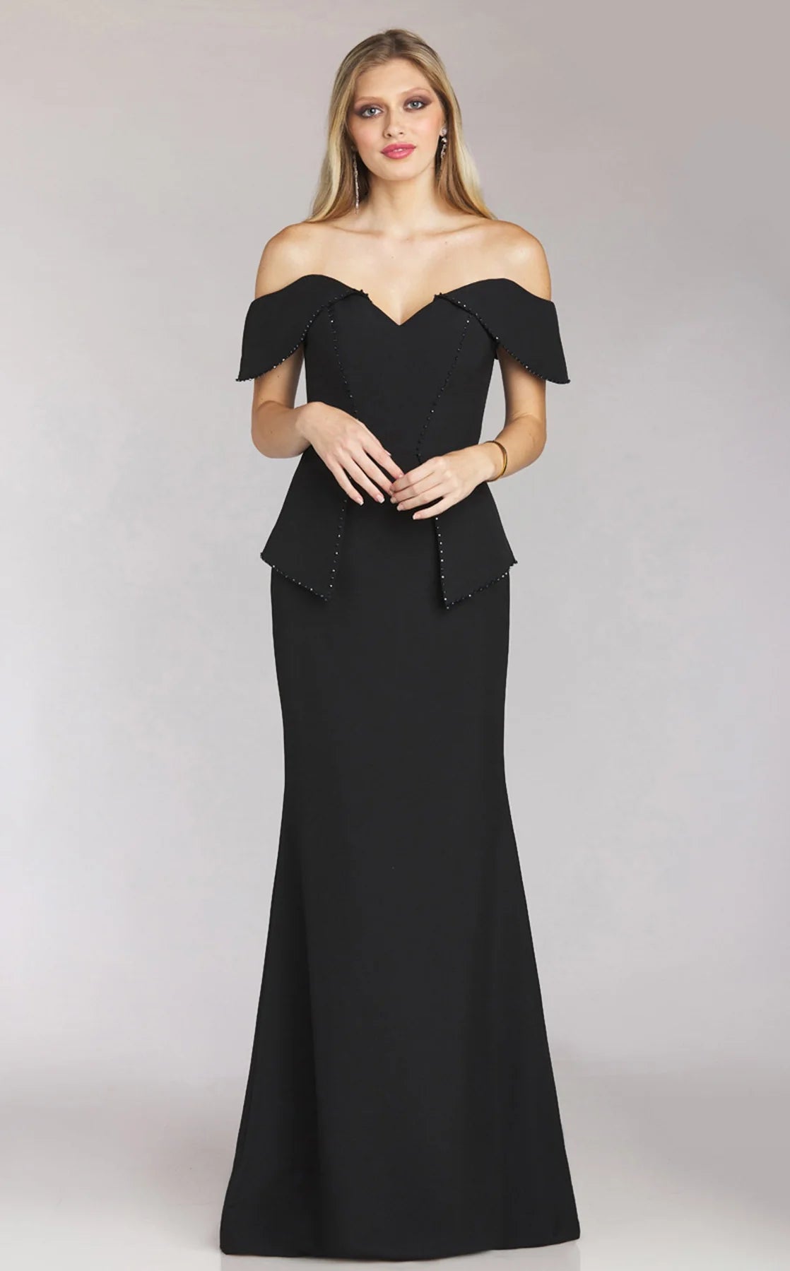 Gia Franco 12206 Women's Elegant Party Dress - A-Line Flowy Formal Gown for Evening Events, Prom, Wedding Guest & Special Occasions