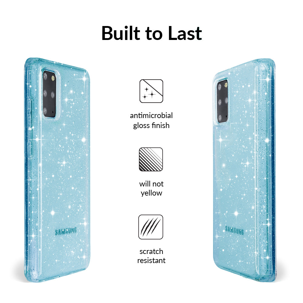 Samsung Galaxy Phone Case with Blue Stardust Design - Durable Protective Cover for Everyday Use, Travel & Outdoor Activities