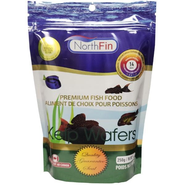Premium NorthFin Kelp Wafers Fish Food - Nutrient-Rich Algae-Based Formula for Saltwater & Freshwater Aquariums - Ideal for Herbivorous Fish, Tangs & Marine Grazers